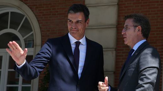 Pedro Sánchez y Alberto Núñez Feijóo