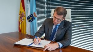 Feijóo firma su dimisión como presidente del PP de Galicia, cargo que ostentaba desde 2006