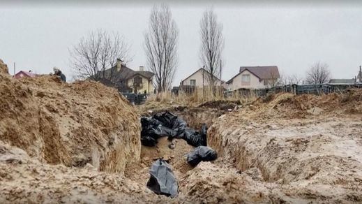 Bucha se convierte en el nuevo epicentro del horror en la guerra de Ucrania: cientos de cadáveres