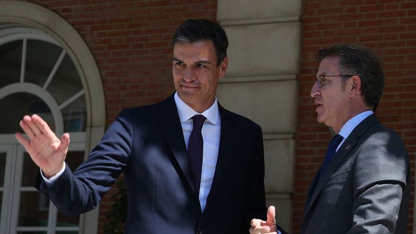 Pedro Sánchez y Alberto Núñez Feijóo