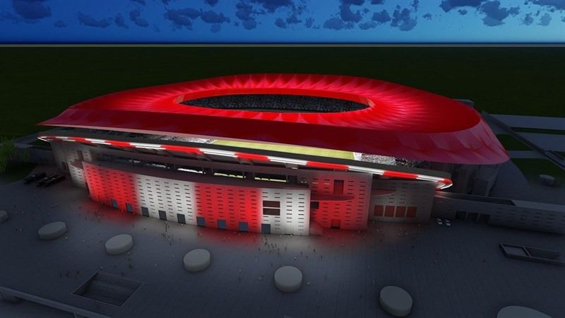 Estadio del Atlético, el Wanda Metropolitano