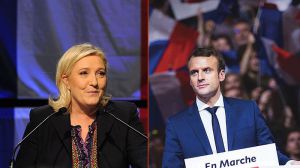 Macron continúa al frente de las encuestas mientras los votantes de izquierda se convierten en pieza clave