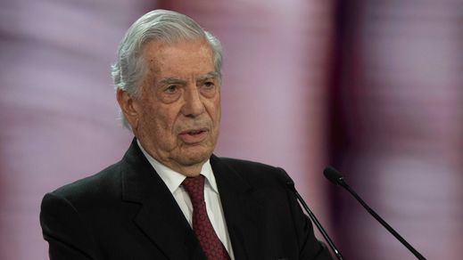 Mario Vargas Llosa, en un acto del PP