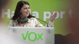 Abascal aboga por Macarena Olona como candidata de Vox en las elecciones andaluzas
