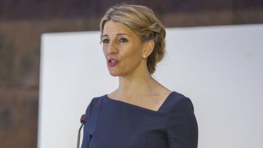 Yolanda Díaz registra la marca 'Sumar' como primer paso para su partido de unión de las izquierdas