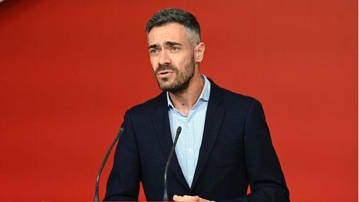 El portavoz de la Ejecutiva del PSOE, Felipe Sicilia