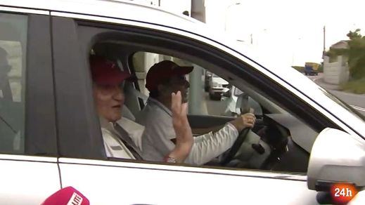 Don Juan Carlos rompe su silencio ante la prensa: 