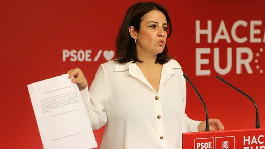 La vicesecretaria general del PSOE, Adriana Lastra 