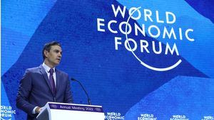 Sánchez asegura en Davos que "estamos controlando los daños de la guerra mejor que otras economías"