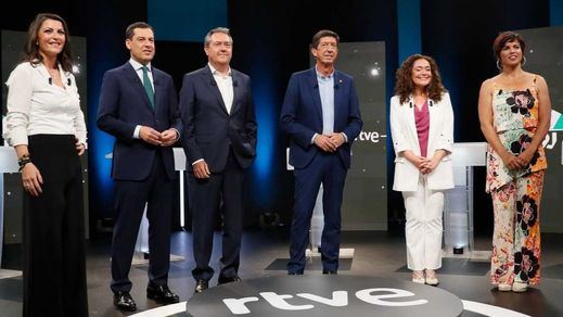 Debate Andalucía: pocas propuestas, empeño de Moreno en no tener socios y algunas trifulcas