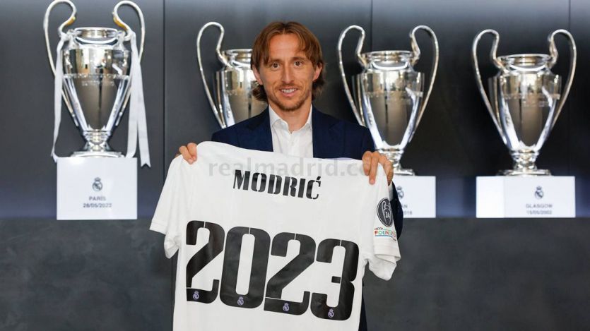 Luka Modri? renueva con el Real Madrid