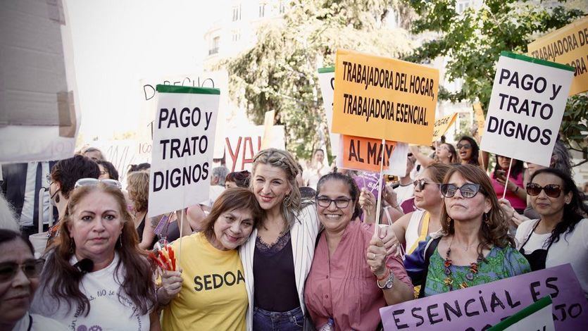 Unanimidad política ante el convenio que reconoce el derecho al paro de las trabajadoras del hogar