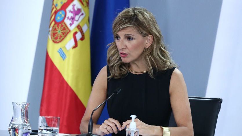 La vicepresidenta segunda y ministra de Trabajo, Yolanda Díaz