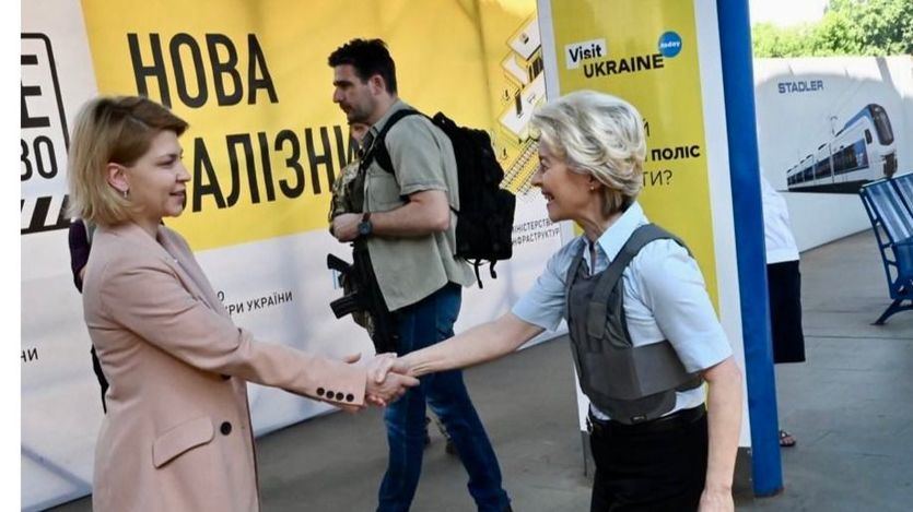 Von der Leyen viaja a Kiev para reunirse con Zelensky y hablar sobre Ucrania y la UE