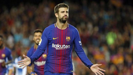 Informaciones contradictorias sobre el futuro de Piqué en el Barça