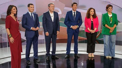 Elecciones Andalucía: el último debate finaliza sin que Moreno aclare si pactará o no con Vox