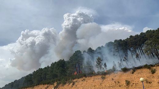 El incendio en la Sierra de la Culebra, en Zamora, obliga a desalojar 8 pueblos