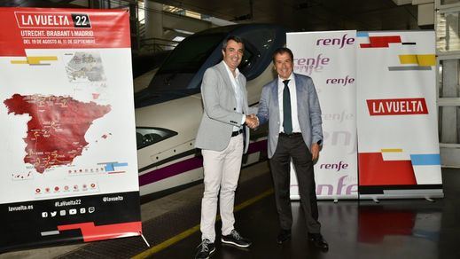 Renfe, 'Transporte Oficial' de La Vuelta 22