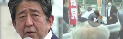 Disparan al ex primer ministro de Japón, Shinzo Abe, en pleno acto electoral: está gravemente herido