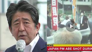 Muere el ex primer ministro de Japón, Shinzo Abe, tras ser disparado en un acto electoral