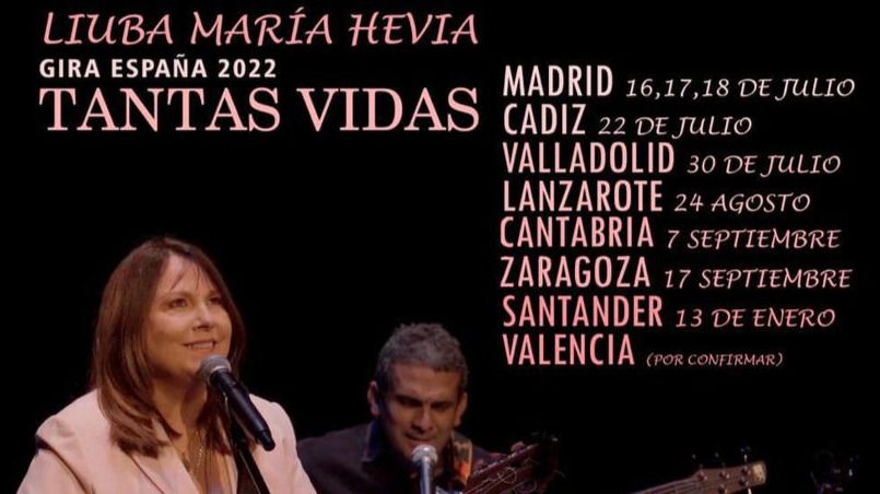 Doblete musical y literario de la polifacética Liuba María Hevia: presentación de libro y conciertos acústicos (videoclip)