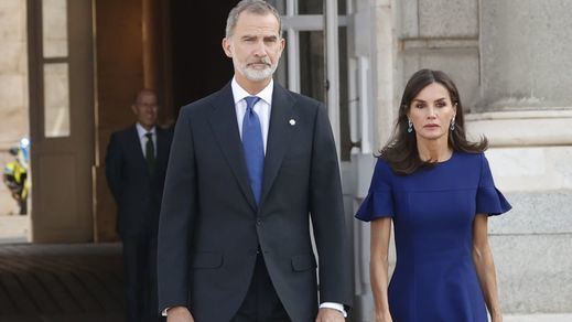 Los Reyes presidieron el tercer homenaje a las víctimas de la covid en España