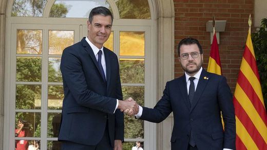 Sánchez y Aragonès acuerdan reanudar la Mesa de diálogo de Cataluña la última semana de julio