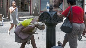 La ola de calor entra en su octavo día con apenas una mejora en las temperaturas