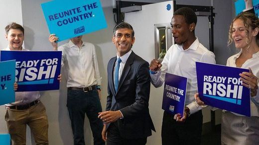 Rishi Sunak sigue siendo el favorito en la carrera para ser nuevo primer ministro británico