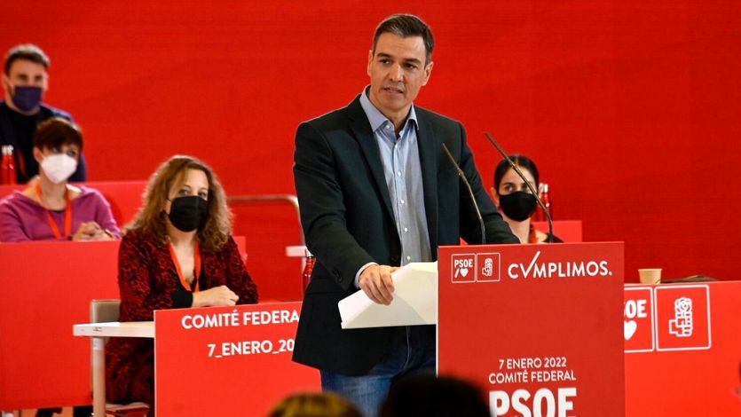 Pedro Sánchez, en el PSOE