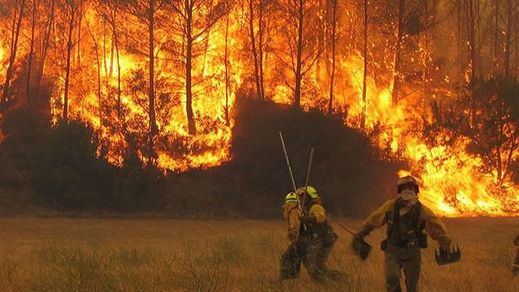 La superficie quemada en España supone casi el 40% de todo el terreno calcinado de Europa