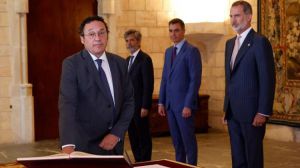 El nuevo fiscal general, Álvaro García Ortiz, promete su cargo ante el Rey