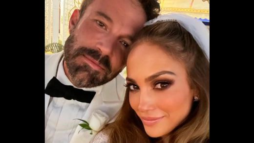Ben Affleck y Jennifer Lopez, casados