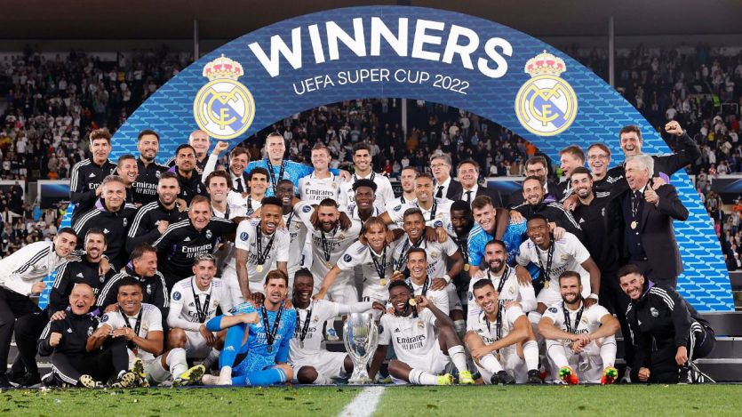 El Madrid, campeón de la Supercopa europea