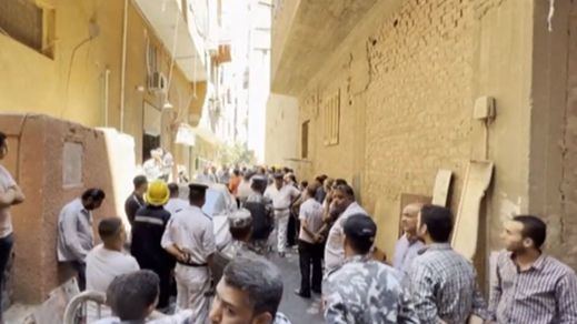Un incendio en una iglesia copta de El Cairo deja al menos 41 muertos