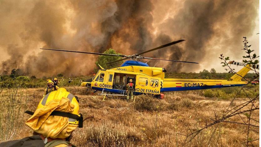 Máxima preocupación por el incendio de Vall d'Ebo: Más de 9.000 hectáreas calcinadas y sin control