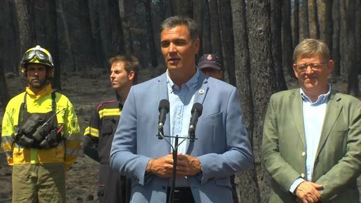 El Gobierno declarará zona catastrófica los lugares más afectados por los incendios de este verano
