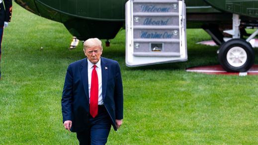 Sale a la luz una versión editada del atestado del registro de la residencia de Trump en Florida