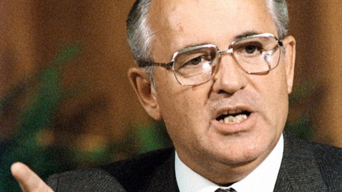 Mikhail Gorbachov en 1986