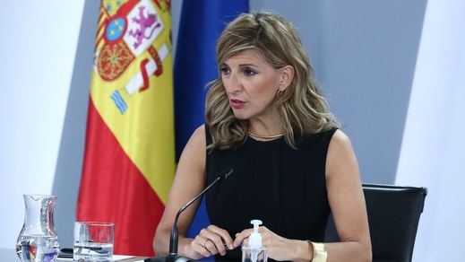 La vicepresidenta segunda y ministra de Trabajo, Yolanda Díaz