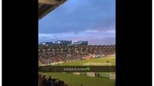 Se vuelve viral la reacción de los hinchas irlandeses celebrando la muerte de la reina británica