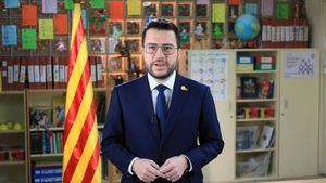 "Cataluña volverá a votar": el mensaje institucional de Pere Aragonès de cara a la Diada