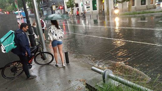 La borrasca 'Danielle' deja las primeras lluvias en España