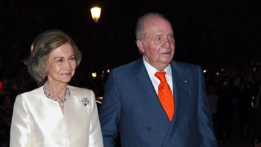 El Rey emérito, Juan Carlos I, y doña Sofía