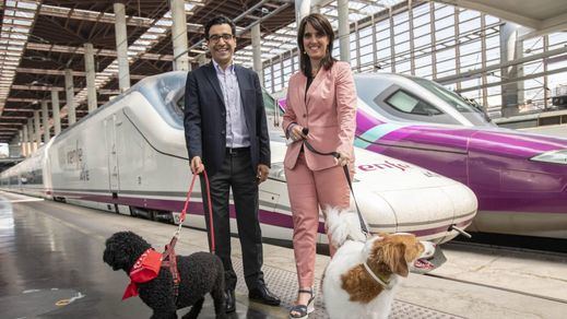 Renfe pone a la venta los billetes para viajar en AVE con perros de hasta 40 kilos
