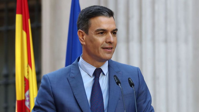 El presidente del Gobierno, Pedro Sánchez