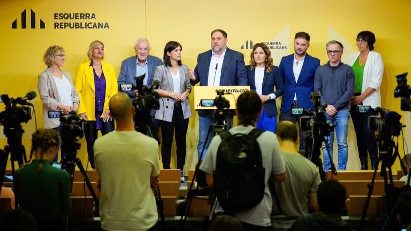 Oriol Junqueras, presidente de ERC