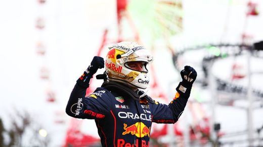 Verstappen, campeón del mundo de F-1 al vencer en el GP de Japón