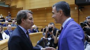 Sánchez y Feijóo se vuelven a ver las caras esta tarde en el Senado: se espera menos tensión