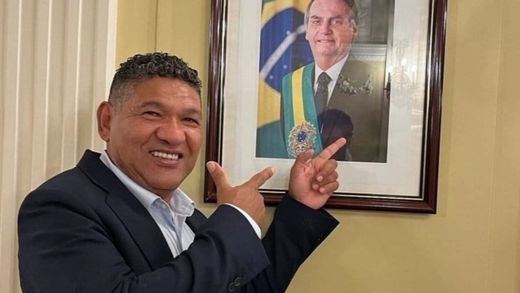 Donato apoyando a Bolsonaro